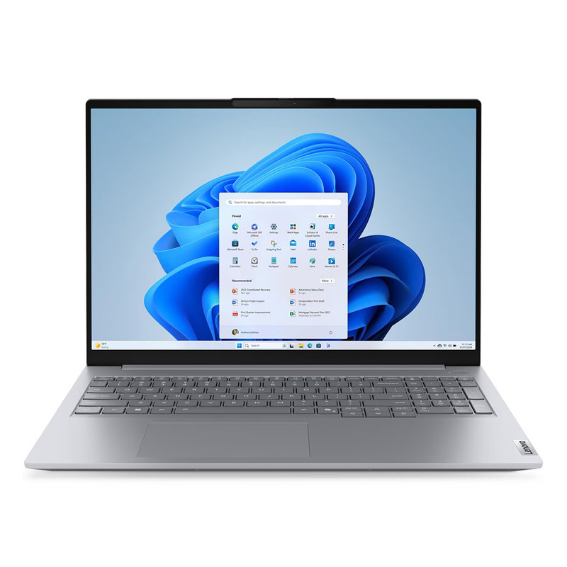 لپ تاپ 16 اینچی لنوو مدل ThinkBook 16 G8 IAL-Core Ultra 9 185H-32GB DDR5 5600MHz-1TB SSD-IPS 60Hz-Backlit-Fingerprint - کاستوم شده 