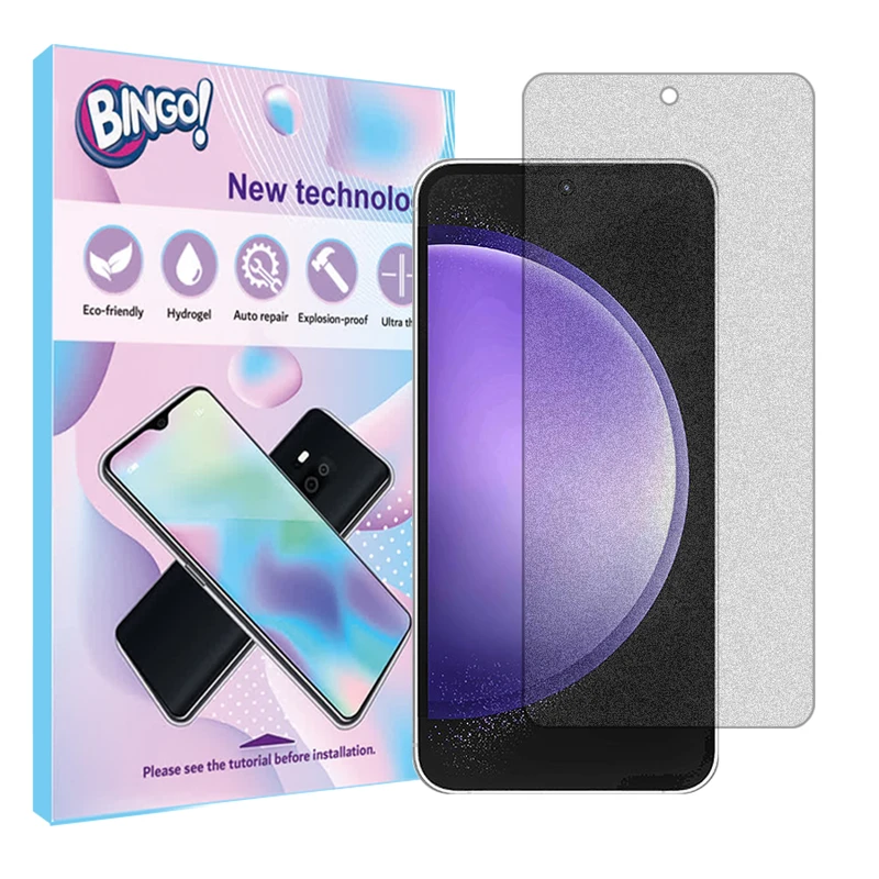 محافظ صفحه نمایش مات بینگو مدل Tough مناسب برای گوشی موبایل سامسونگ Galaxy S23 FE   