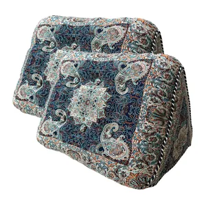 پشتی ترمه مدل الماس کد 10097بسته دو عددی 