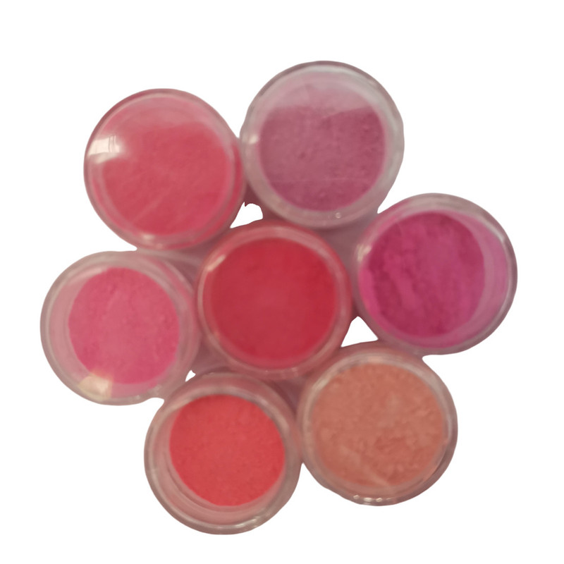 پودر پیگمنت ناخن مدل 01 بسته 7 عددی