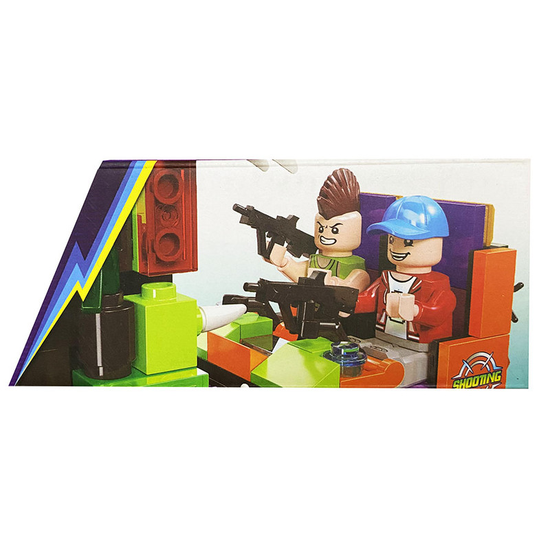 ساختنی جی استار مدل شهربازی طرح تیرندازی کد 1-87003