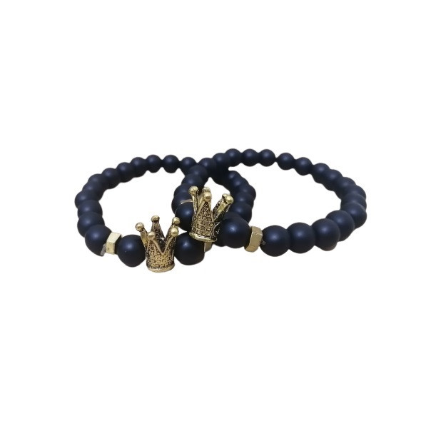 دستبند مدل کینگ 01 مجموعه 2 عددی دستبند مدل کینگ 01 مجموعه 2 عددی