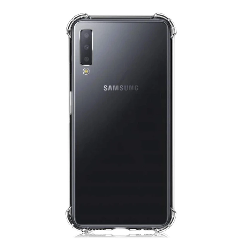 کاور مدل شفاف مناسب برای گوشی موبایل سامسونگ Galaxy A750 / A7 2018