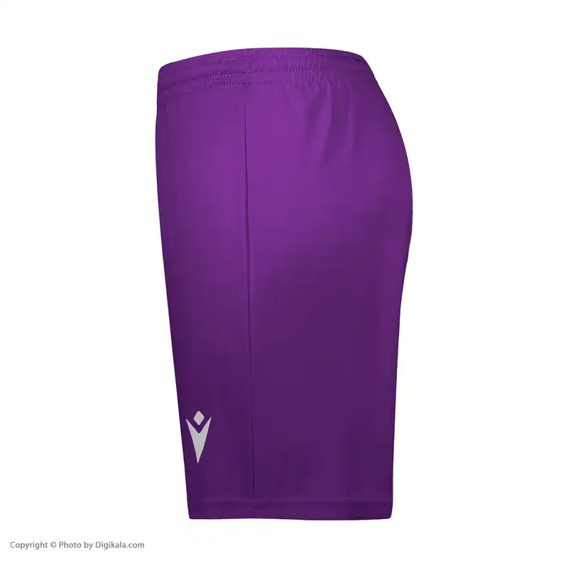 شلوارک ورزشی مردانه مکرون مدل پلیس رنگ بنفش