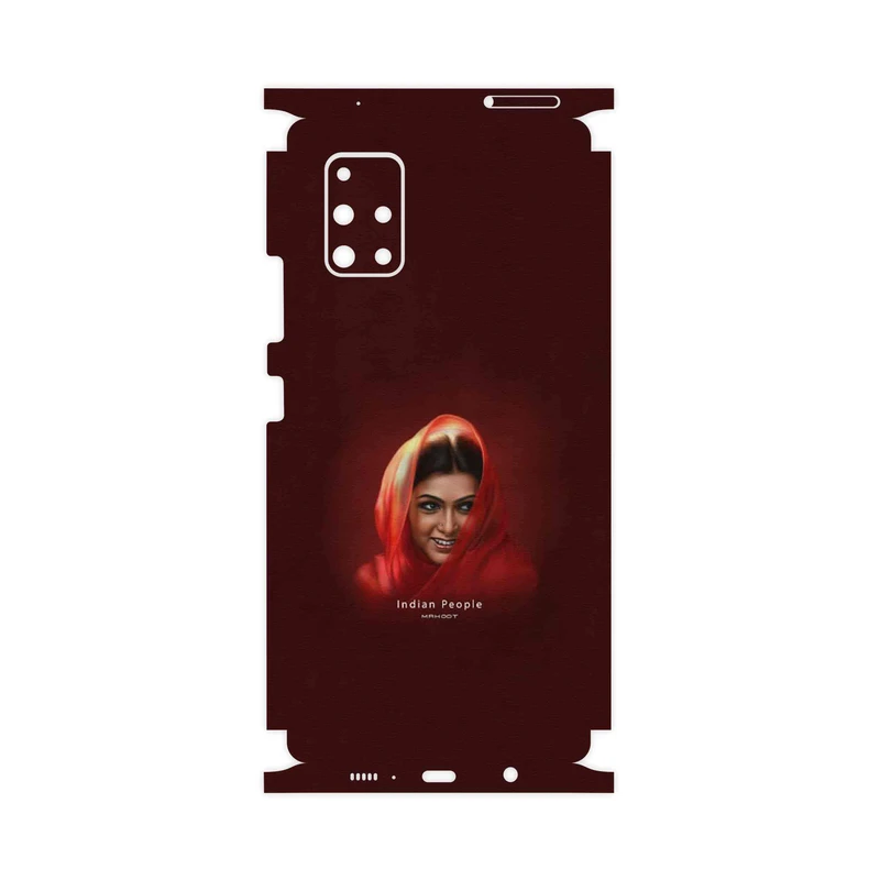 برچسب پوششی ماهوت مدل Portrait of an Indian Woman-FullSkin مناسب برای گوشی موبایل سامسونگ Galaxy A71 5G
