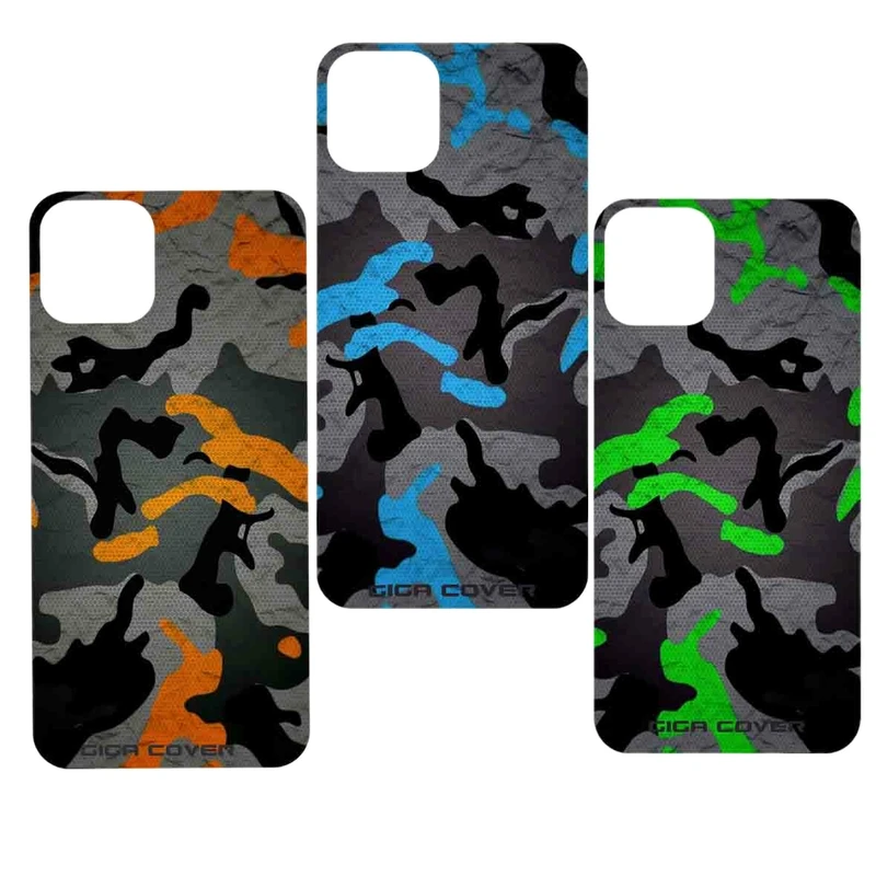 محافظ پشت گوشی گیگا کاور کد 3set army مناسب برای گوشی موبایل موبایل اپل iphone 11 pro max مجموعه 3 عددی