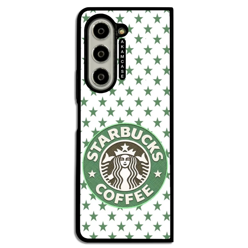 کاور آکام مدل AMC-WSGZFOLD5-STARBUCKS-23 مناسب برای گوشی موبایل سامسونگ Galaxy Z Fold 5