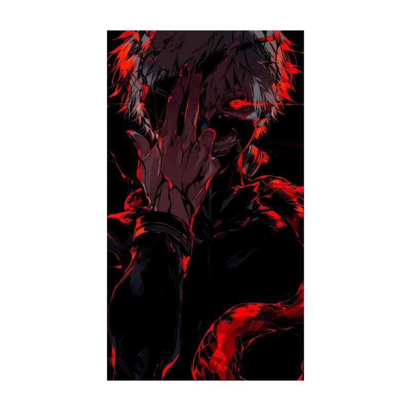 استیکر لپ تاپ و موبایل مدل انیمه طرح توکیو غول کن کانکی Tokyo Ghoul Ken Kaneki کد 2604 استیکر لپ تاپ و موبایل مدل انیمه طرح توکیو غول کن کانکی Tokyo Ghoul Ken Kaneki کد 2604