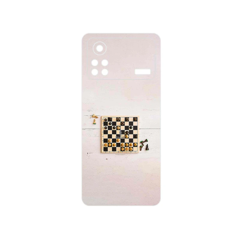 برچسب پوششی ماهوت مدل Chess مناسب برای گوشی موبایل شیائومی Poco X4 Pro 5G