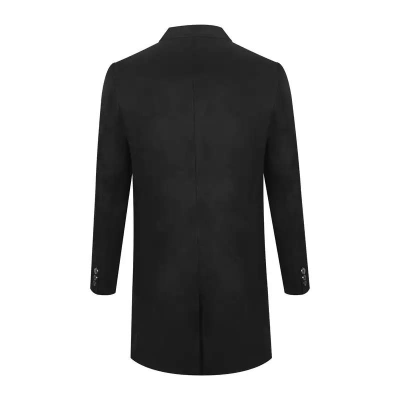 پالتو مردانه مدل فوتر کد F-1 رنگ مشکی