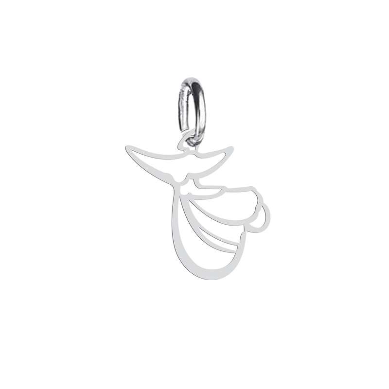 آویز گردنبند نقره هایکا طرح رقص سما مدل n.ha 614