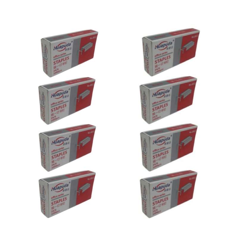 سوزن منگنه هوآپودا کد 0012 سایز 24/6 بسته 8000 عددی سوزن منگنه هوآپودا کد 0012 سایز 24/6 بسته 8000 عددی