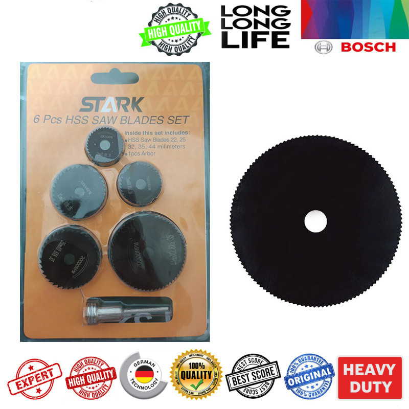 تیغ برش سردریلی استارک مدل St254 مجموعه 5 عددی تیغ برش سردریلی استارک مدل St254 مجموعه 5 عددی