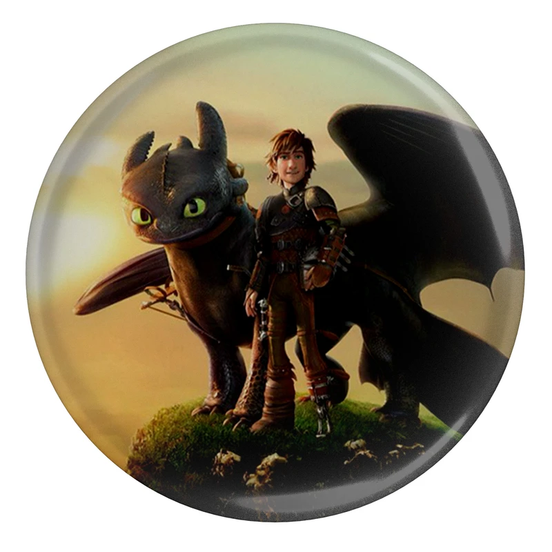 مگنت مدل S13323 طرح کارتون چگونه اژدها خود را تربیت کنیم