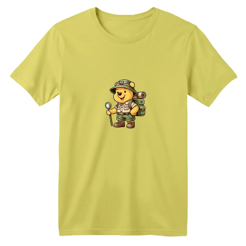 تی شرت آستین کوتاه بچگانه مدل خرس پو کد02