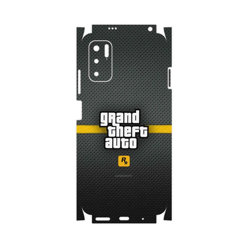 برچسب پوششی ماهوت مدل Gta-Game-FullSkin مناسب برای گوشی موبایل شیائومی Redmi Note 10 5G