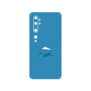 MAHOOT Minimal Paper Airplane Cover Sticker for Xiaomi Mi Note 10 Pro