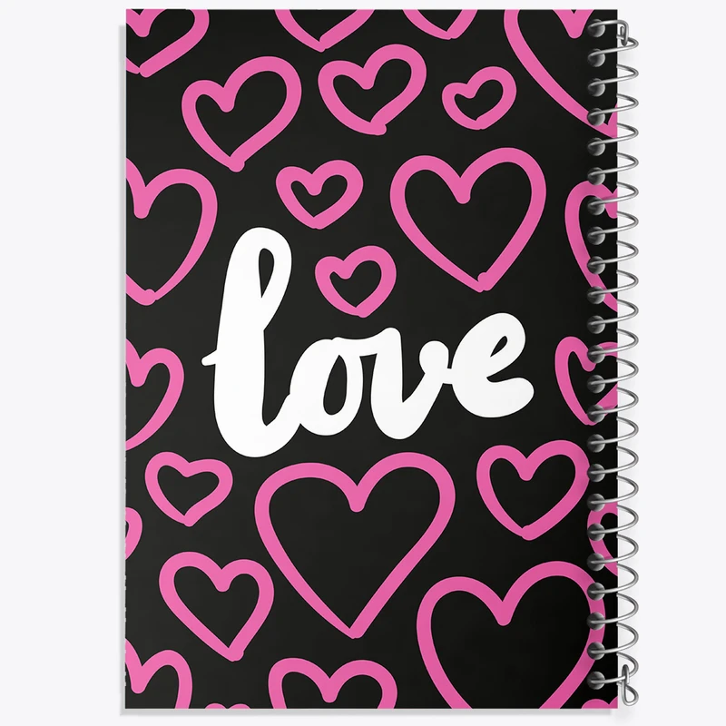 دفتر نقاشی 50 برگ خندالو طرح Love کد N275