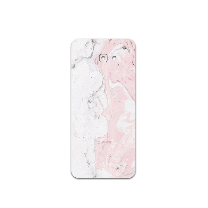 برچسب پوششی ماهوت مدل Blanco-Pink-Marble مناسب برای گوشی موبایل سامسونگ Galaxy J4 Plus