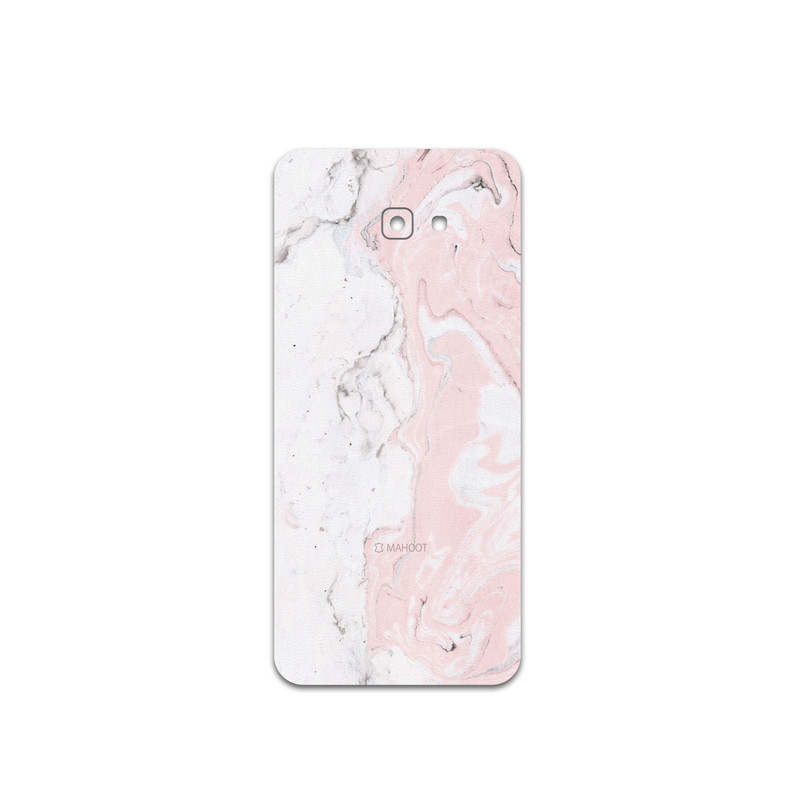 برچسب پوششی ماهوت مدل Blanco-Pink-Marble مناسب برای گوشی موبایل سامسونگ Galaxy J4 Plus