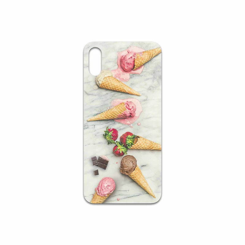 برچسب پوششی ماهوت مدل Funnel ice cream مناسب برای گوشی موبایل اپل iPhone XS
