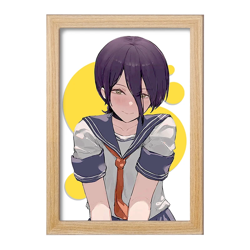 تابلو خندالو مدل ریزه انیمه مرد اره ای Chainsaw Man  کد 18000