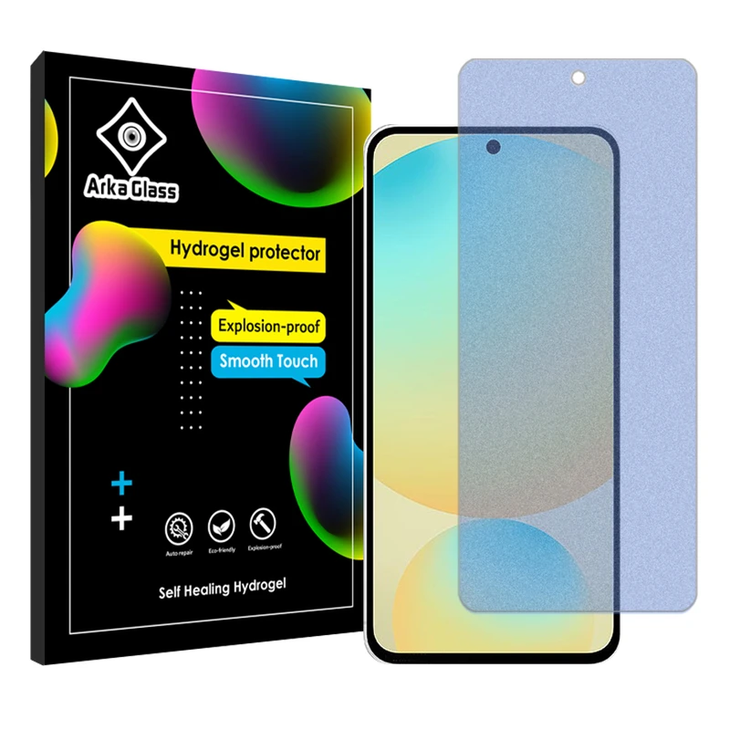 محافظ صفحه نمایش مات آنتی بلو آرکا گلس مدل Tough مناسب برای گوشی موبایل سامسونگ Galaxy M55 5G