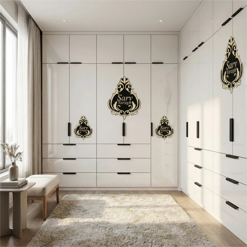دستگیره کابینت سرو مدل تاپ ساید 70 بسته دو عددی
