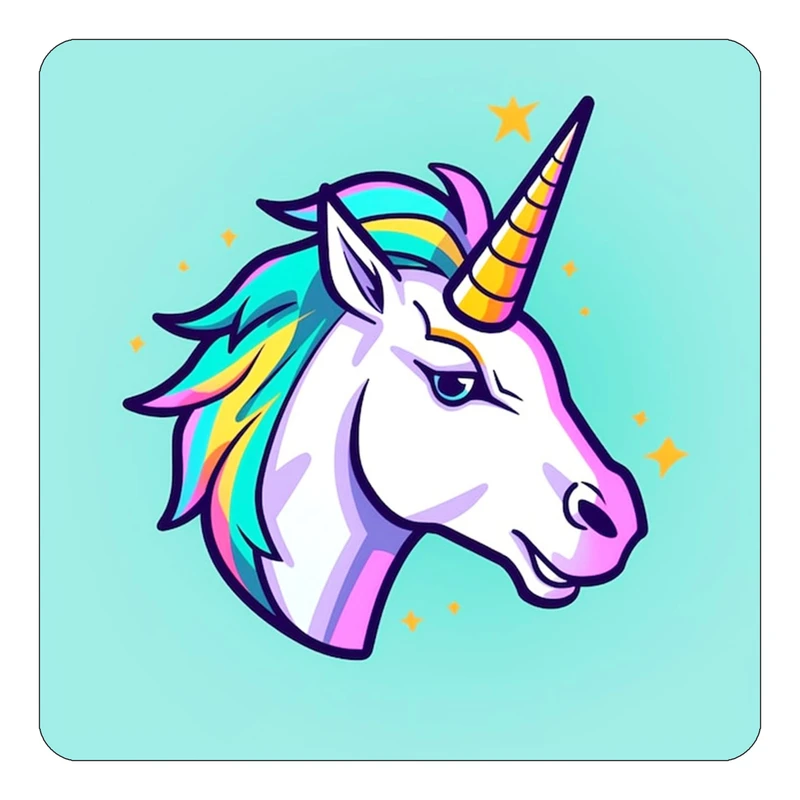 مگنت کاکتی طرح اسب تک شاخ و یونیکورن مدل mp29916