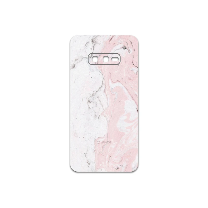 برچسب پوششی ماهوت مدل Blanco-Pink-Marble مناسب برای گوشی موبایل سامسونگ Galaxy S10e