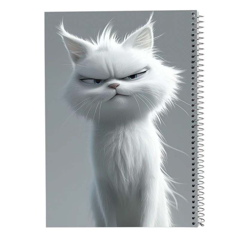 دفتر مشق 50 برگ مدوپد مدل گربه کد DF14720