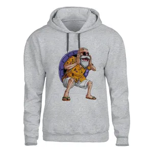 هودی مردانه مدل انیمه کد 111 رنگ طوسی