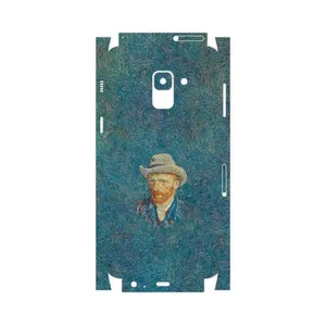 MAHOOT Self portrait with a gray felt hat-FullSkin Cover Sticker for Samsung Galaxy A8 2018