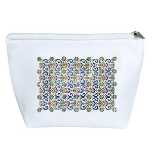 کیف لوازم آرایش دخترانه خندالو مدل کاشی کد 57