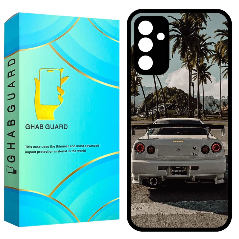 کاور قاب گارد طرح ماشین مدل GCHPA34 مناسب برای گوشی موبایل سامسونگ Galaxy A34 5G