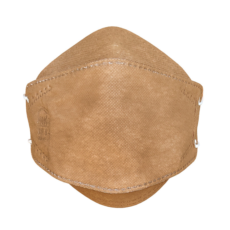 ماسک تنفسی بهسا مدل سه بعدی 3D-BSA-25-Brw بسته 25 عددی