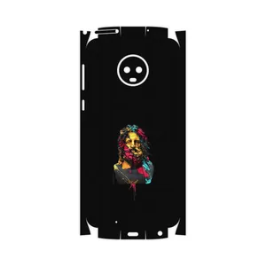 MAHOOT Painted Sculpture Digital Art-FullSkin Cover Sticker for Motorola Moto G6