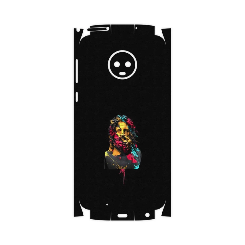 برچسب پوششی ماهوت مدل Painted Sculpture Digital Art-FullSkin مناسب برای گوشی موبایل موتورولا Moto G6