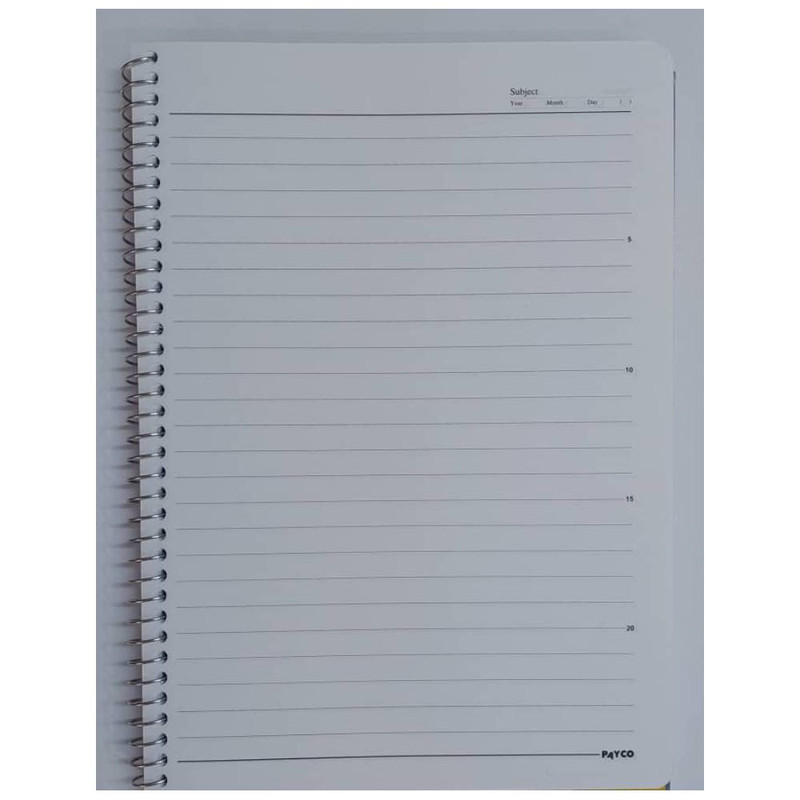 دفتر مشق 100 برگ پایکو مدل کلاسیک کد 440