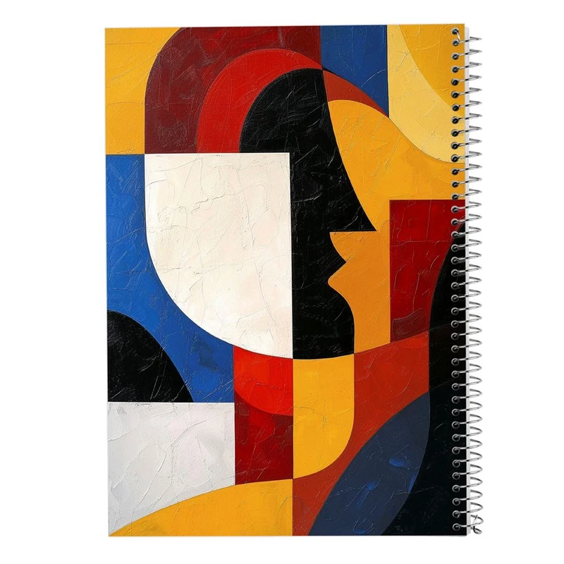 دفتر لیست خرید 50 برگ مدوپد مدل اشکال فانتزی کد DF16174