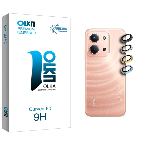 محافظ لنز کولینگ مدل ring_15Cg Olka مناسب برای گوشی موبایل شیائومی Redmi 15C 4G
