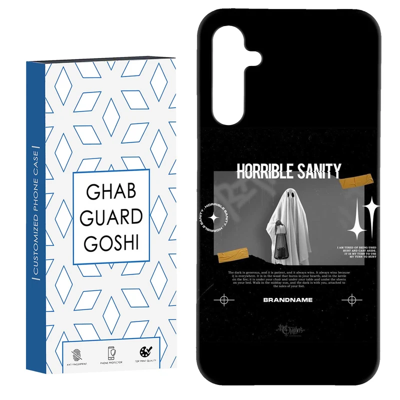 کاور قاب گارد گوشی طرح روح مشکی کد Dimo-699 مناسب برای گوشی موبایل سامسونگ Galaxy A14