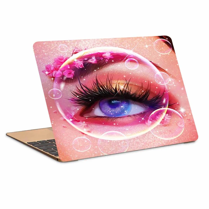 استیکر لپ تاپ طرح عکس چشم  کد  P-110مناسب برای لپ تاپ 15.6 اینچ