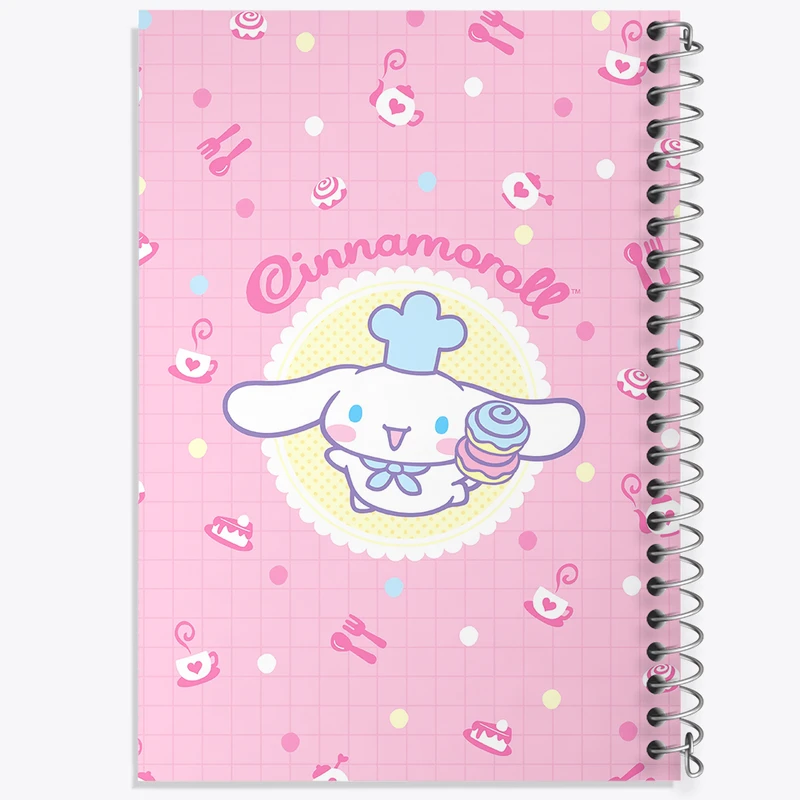 دفتر لیست خرید 50 برگ خندالو طرح سینامونرول هلو کیتی کد N4222