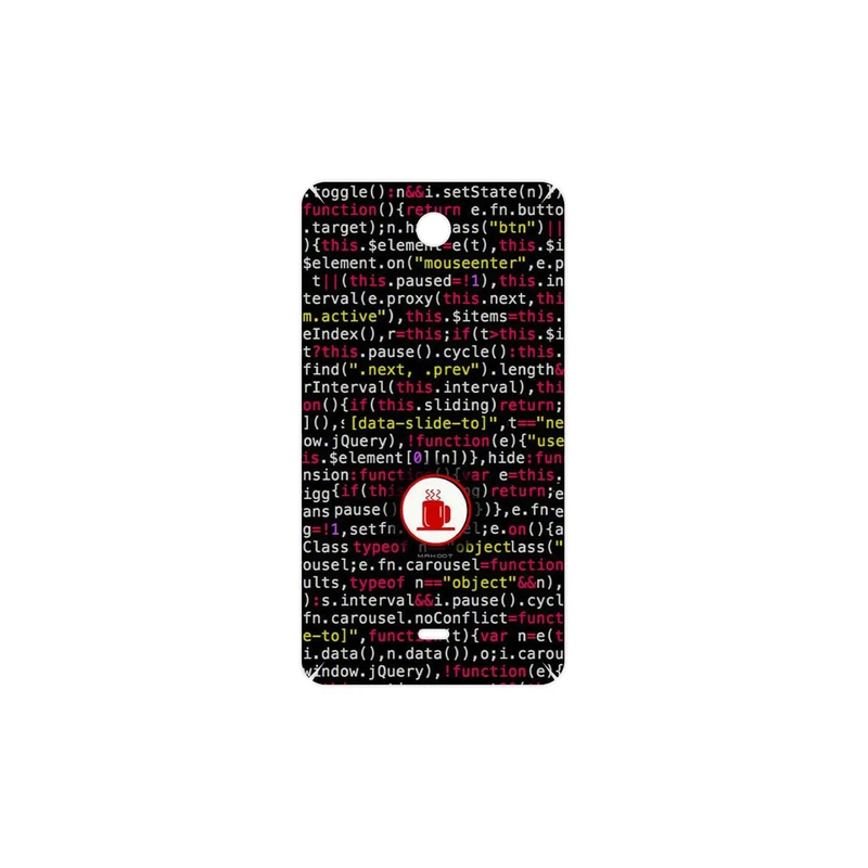 برچسب پوششی ماهوت مدل Programming 1 مناسب برای گوشی موبایل مایکروسافت Lumia 430