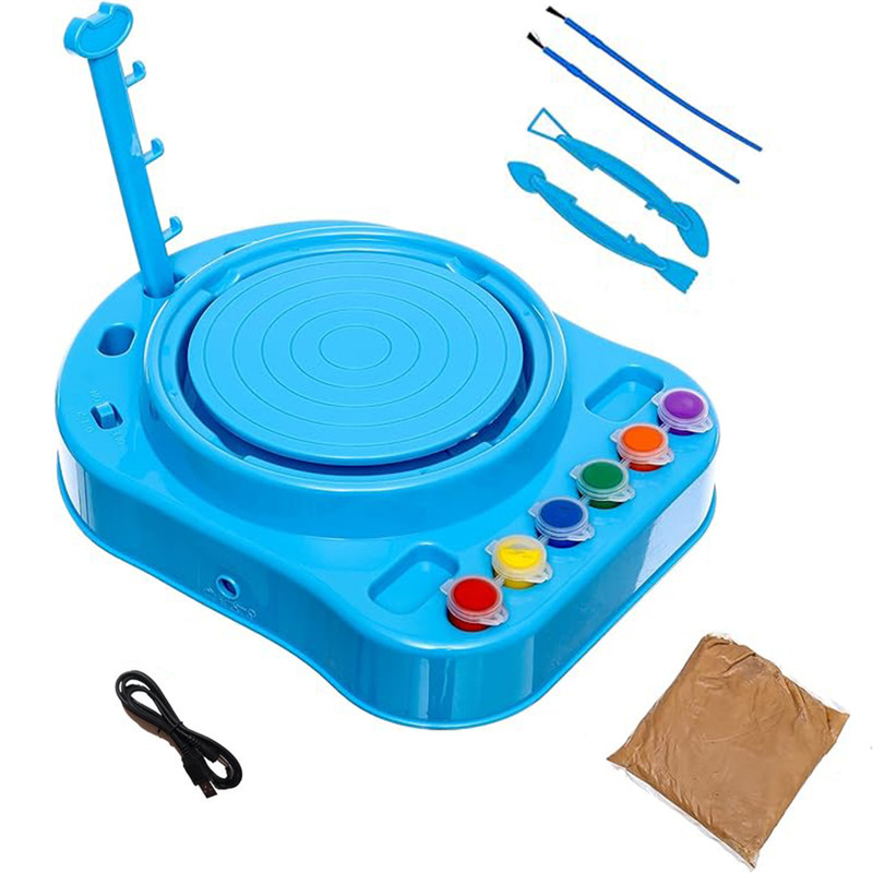 بازی آموزشی مدل سفالگری چرخ برقی و شارژی