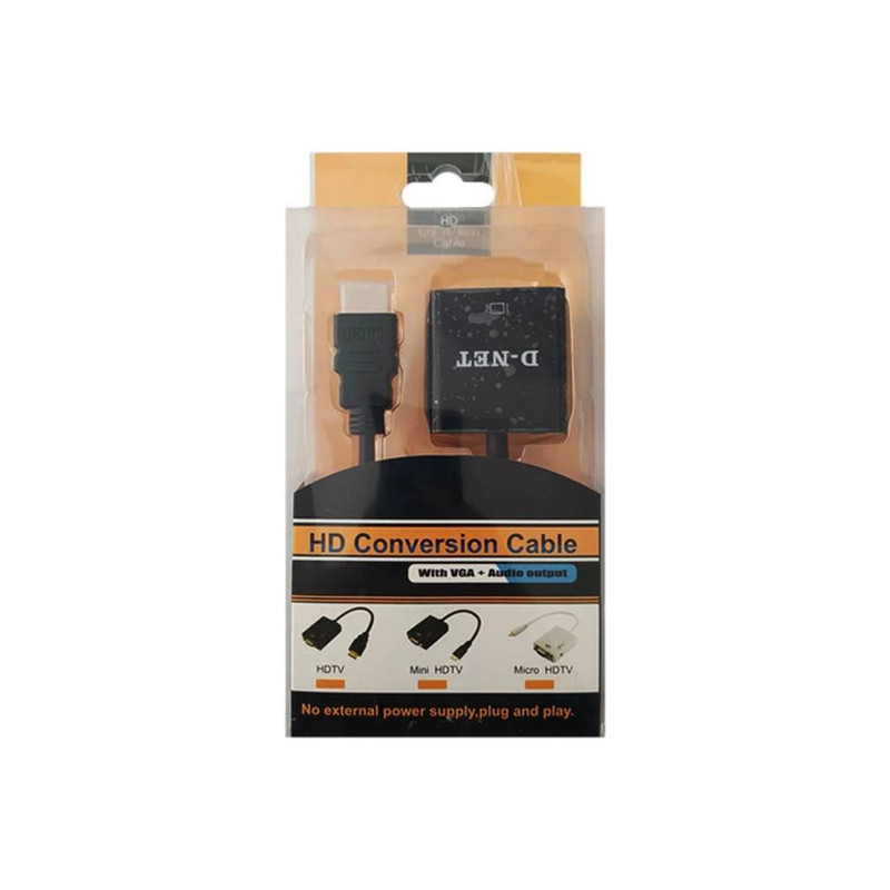 مبدل HDMI به VGA دی-نت مدل VA-HD