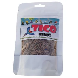 غذای خشک حیوانات تیکو مدل میلورم وزن 20 گرم