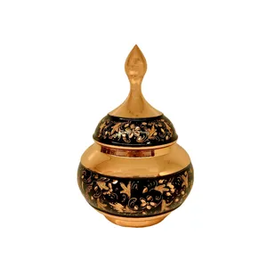 قندان مسی مدل تراش کد 13