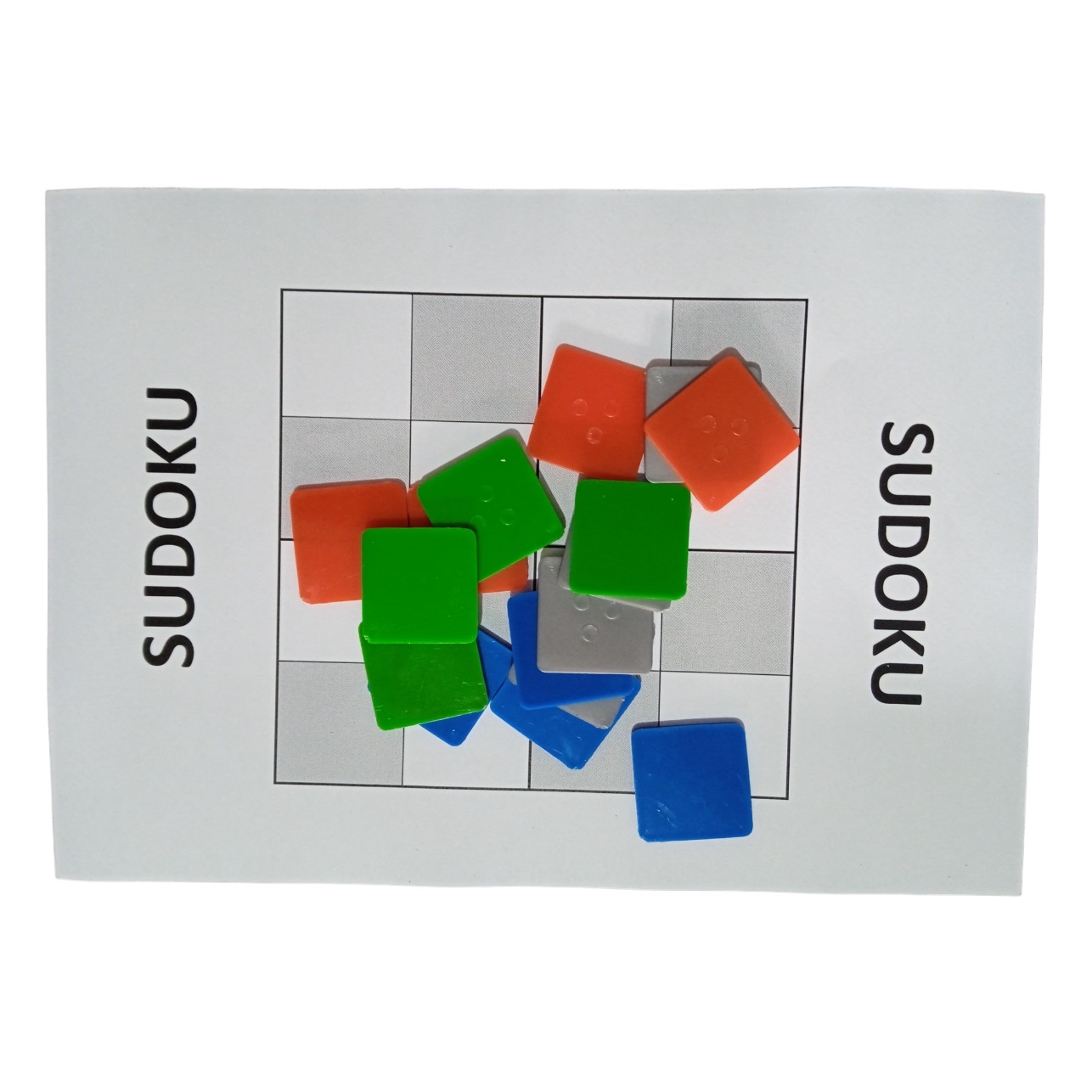 بازی فکری مدل سودوکو رنگی 4 در 4